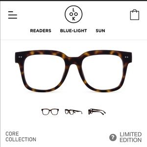 Unisex Look Optic Blue Light Glasses